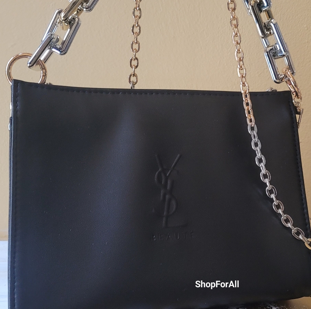 Yves Saint Laurent sliver gold crossbody - Picture 4 of 16